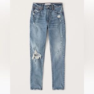 Abercrombie & Fitch The Skinny High Rise Classic Blue Denim Jeans